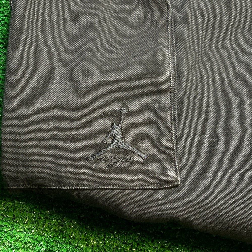Jordan Essentials Chicago Men's Medium Washed Cargo Pants Black - Picture 10 of 14